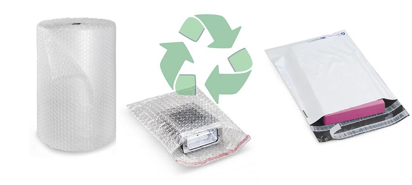Exemples de plastique transparent recyclé pour la loi PPWR