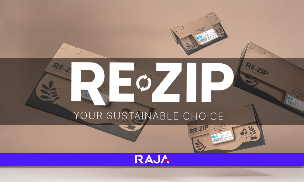 Exemples d'emballages réutilisables re-zip