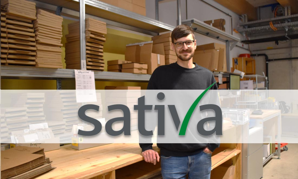 Samuel Weber, Hoofd Logistiek bij Sativa Rheinau